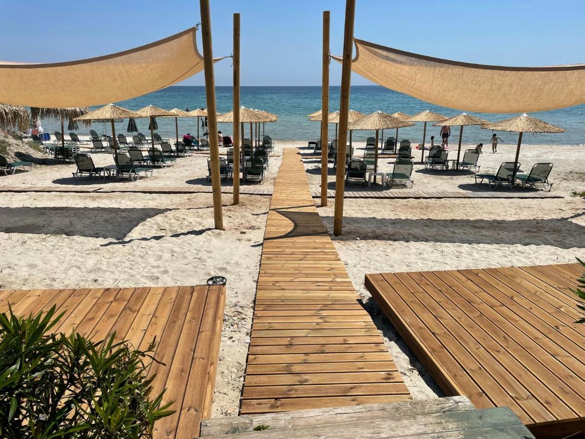 Green Sea Apartments Skala Potamia  Esterno foto
