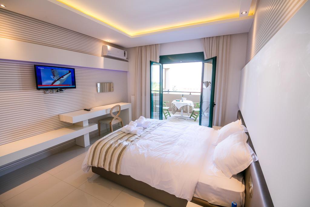 Green Sea Apartments Skala Potamia  Esterno foto