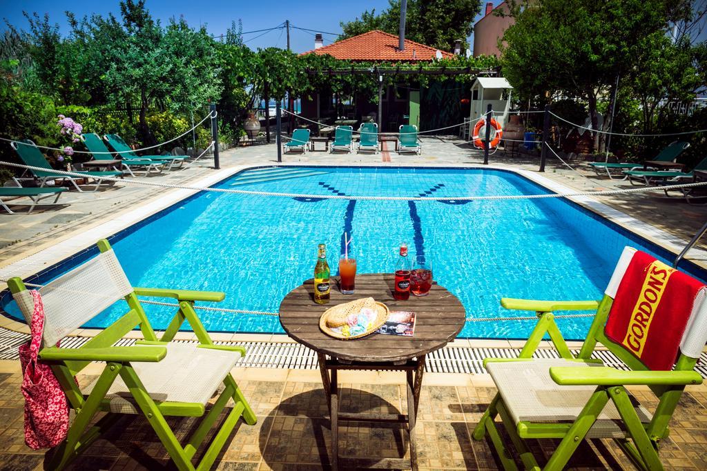 Green Sea Apartments Skala Potamia  Esterno foto