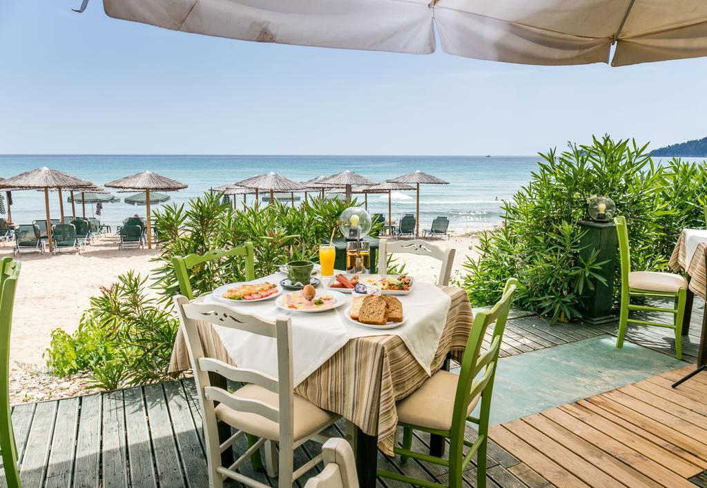 Green Sea Apartments Skala Potamia  Esterno foto